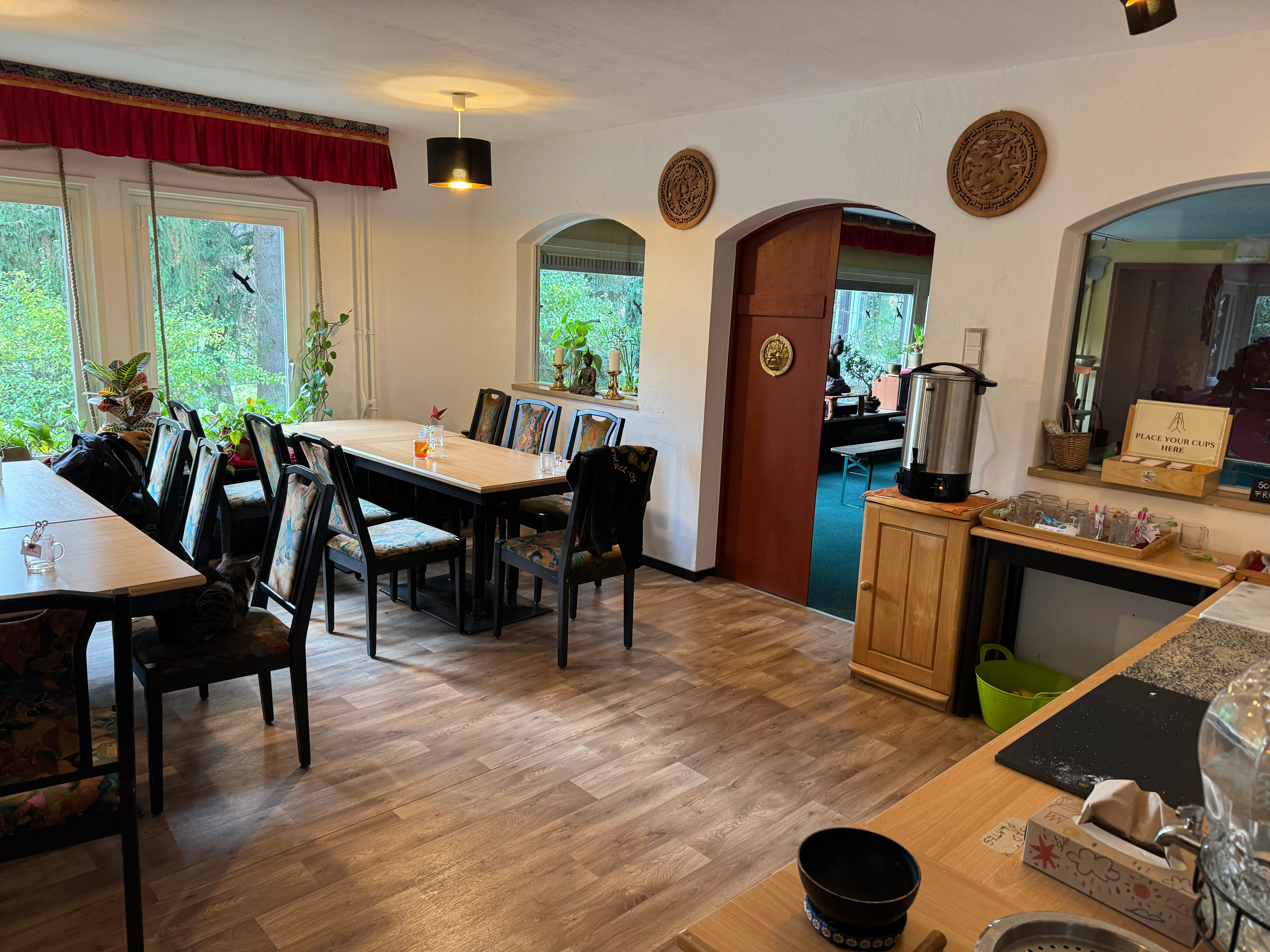 The dining hall